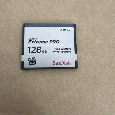 SanDisk 128GB Extreme PRO® CFast® Memory Card (SDCFSP-256G-G46D)