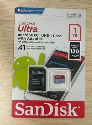 Sandisk 1TB Ultra MicroSD Memory Card Microsdhc uhs-i w/Adapter NEW Micro SD