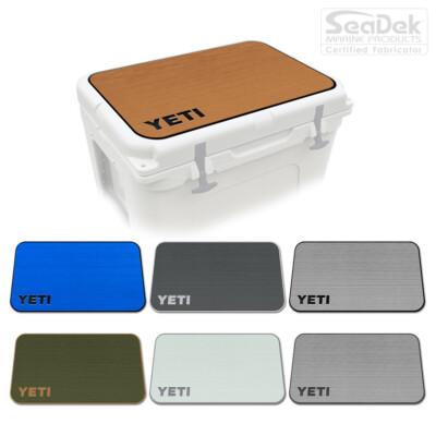 SeaDek Pad Top fits YETI Roadie 20 Cooler Accessories - Marine EVA - Yeti Left