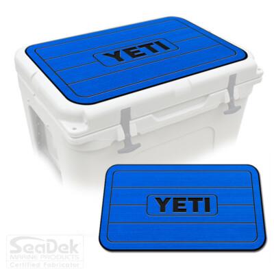 SeaDek Pad Top fits YETI Tundra Cooler - Marine EVA Mat - BB/B - YETI Teak