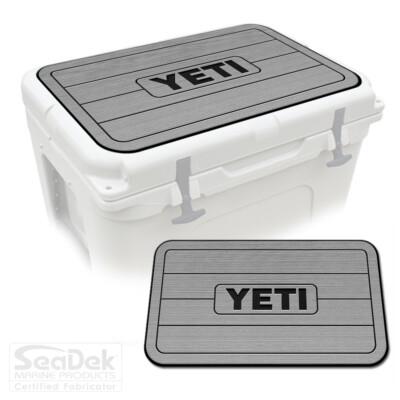 SeaDek Pad Top fits YETI Tundra Cooler - Marine EVA Mat - SG/B - YETI Teak