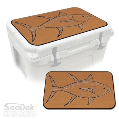 SeaDek Pad Top fits YETI Tundra Cooler - Marine EVA Mat- T/B - SD Tuna