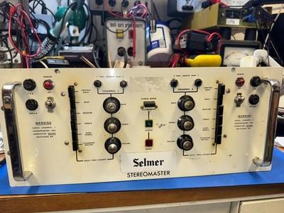 Selmer Stereomaster 100W (Dual 50W) Tube Amp Head Fully Serviced w/ NOS GE Tubes