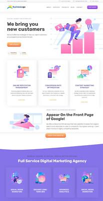 SEO Services & Digital Marketing Website - Free Install + Hosting