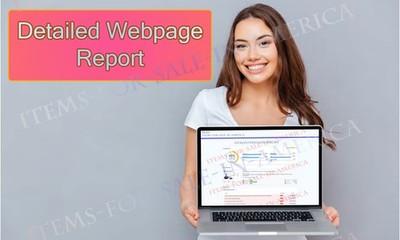 Service: Detailed SEO Technical Support Website Report for 1 URL