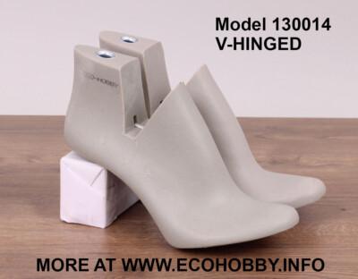 Shoe lasts 130014 Ladies, for shoemaking. V-HINGED! NEW!