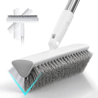 Shower Bathtub Scrubber Brush for Cleaning with 55" Long Handle | Dual sided
