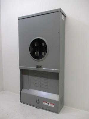 Siemens MC0606L1200RGA 200 Amp Meter Socket & Load Center Combination 120/240V