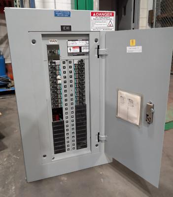 🤪 SIEMENS S3 100 AMP PANELBOARD 480Y/277 VAC 3Ø 4 WIRE 42 CIRCUIT S3E42BD100FTS