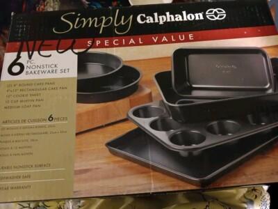Simply Calphalon Nonstick 4-Piece Bakeware Set***Only 4 Pcs.**NEW