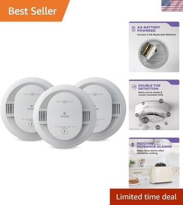 Smoke & Carbon Monoxide Detector, 10- Battery, 30CUD10, 3 Pack | No Battery R...