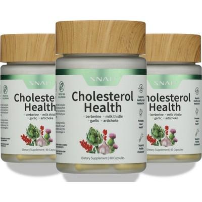 Snap Cholesterol Health Dietary Supplement 60 Capsules 3 Pack