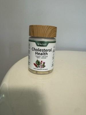 Snap Supplements Cholesterol Health, Berberine, Milk Thistle, 60 Capsules
