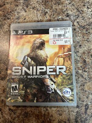 Sniper: Ghost Warrior (Sony PlayStation 3/PS3, 2011) COMPLETE!