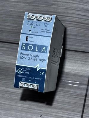SOLA SDN 2.5-24-100P Industrial Power Supply