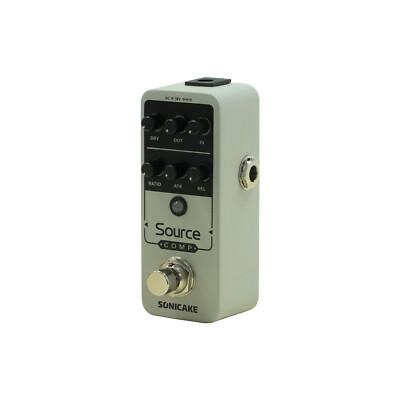 Sonicake Compressor Guitar Effects Pedal 100%-Analog Buffered-Bypass Source