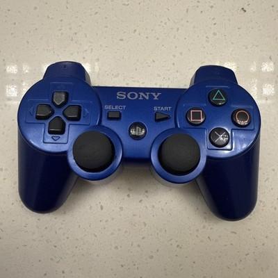 Sony DualShock 3 PS3 Wireless Controller Blue CECHZC2U Tested Working