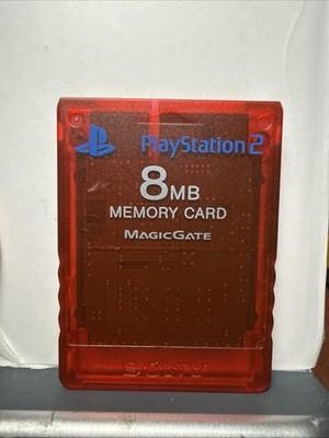 Sony Playstation 2 PS2 Official OEM MagicGate 8mb Memory Card Genuine SCPH-10020