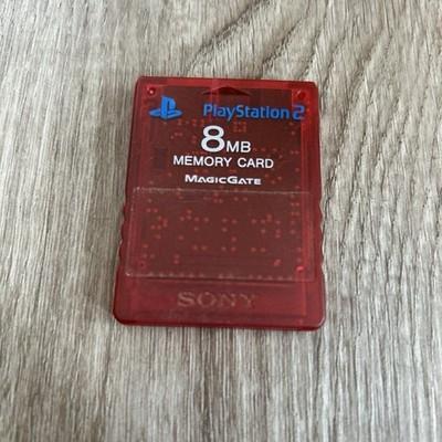 Sony Playstation 2 PS2 Official OEM MagicGate 8mb Memory Card Genuine SCPH-10020