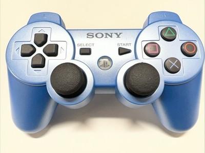 Sony PS3 Dualshock 3 Wireless Controller – Sky Blue OEM Original Tested