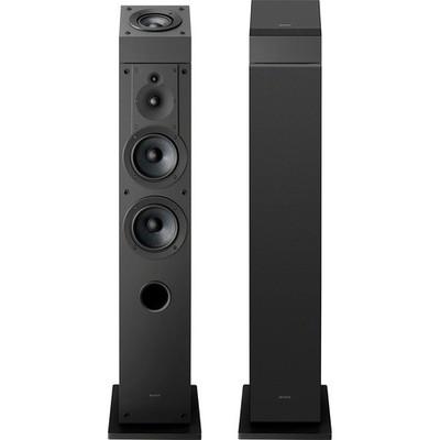 Sony SS-CS3M2 3-way 4-driver Hi-res Floorstanding Speaker, Black (2025)