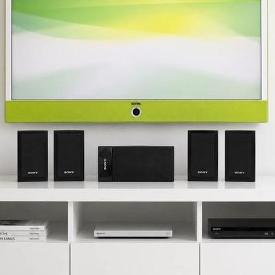 Sony Surround Sound Speaker Set of 5 SS-TS102/TS94 Tested & Working! READ DESC.