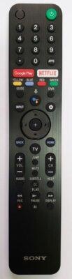 SONY TV ORIGINAL VOICE CONTROL REMOTE FOR XBR65A9G, XBR65X800H, XBR65X800HA, XBR