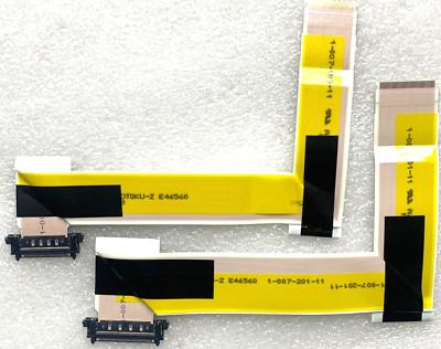 Sony XBR-55A8H XBR-65A8CH LVDS Ribbon Cables Pair 1-007-199-11 / 1-007-201-11