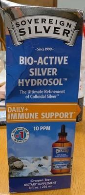 Sovereign Silver 8 fl oz Dropper Bottle - Bio-Active Silver Hydrosol Exp 12/28