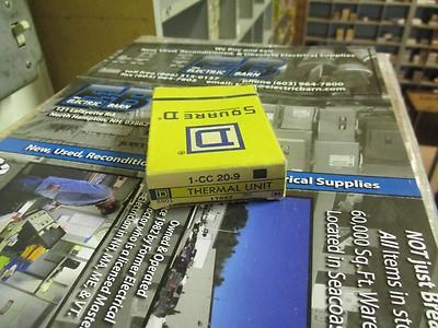 Square D CC20.9 Overload Heater- NEW