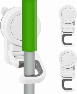 Suction Cup Mop Holder Wall Mount Broom Holder Mop Handle Hanger Household