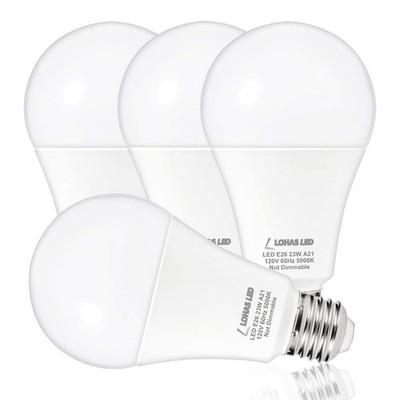 Super Bright LED Light Bulbs 4 Pack