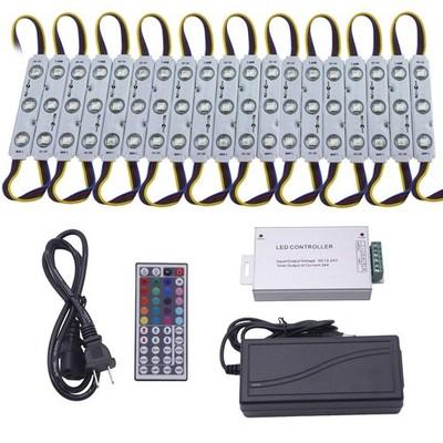 Super Bright Waterproof RGB 5050 SMD 3 LED Module Light Store Club Sign Lamp