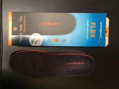 SUPERFEET FLEX INSOLES MEN'S 9.5-11 - NEW