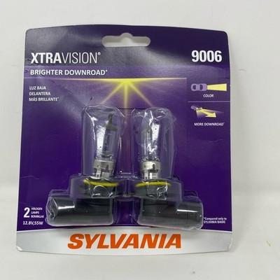 SYLVANIA 9006 XtraVision Halogen Headlight Bulbs 2-Pack (White)