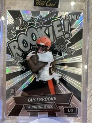Tahj Brooks 2024 Wild Card COMIX Rookie 1/3 🔥 SUPER RARE SSP Sealed Holo RC