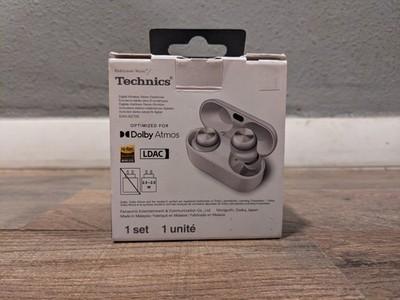 Technics EAH-AZ100 True Wireless Bluetooth Earbuds/ANC/3-Multipoint/10hr🔋Silver