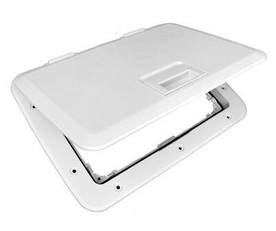 Tempress 11 x 15 Access Slam Boat Hatch Storage Lid White