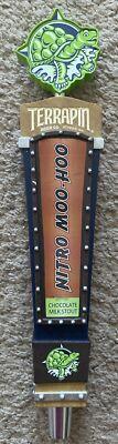 Terrapin Beer Company Nitro Moo-Hoo Stout Logo Beer Tap Handle 12.25” Tall