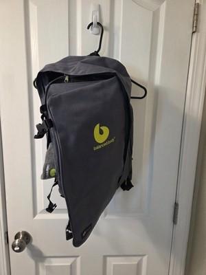 The Original Yoga Sak Backpack Bag Mat Strap Holder Gray NWT + Beanie #S147