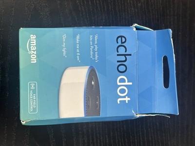 This is an Amazon Echo Dot (2nd Generation), Offers Welcome