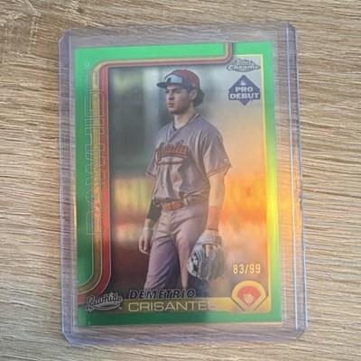 Topps 2024 Pro Debut Chrome Demetrio Crisantes Green #PDC-126 /99