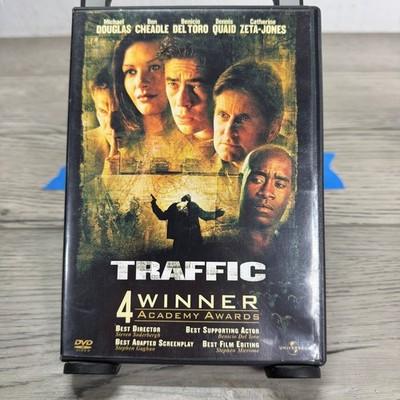 Traffic DVD 2000 4 Winner Academy Awards Michael Douglas Benicio Del Toro