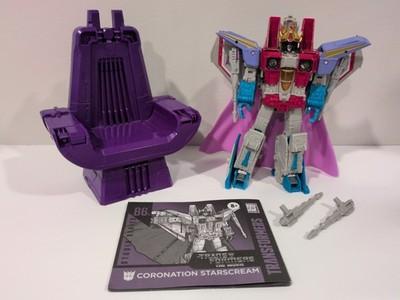 Transformers Studio Series 86-12 Leader Coronation Starscream - Complete