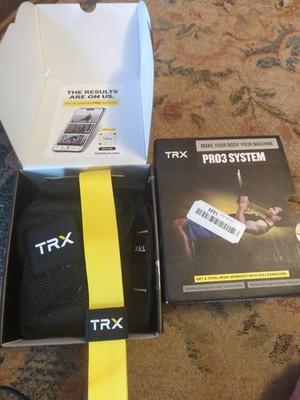 TRX PRO 3 Suspension Trainer Home Gym Workout Equipment Resistance Straps