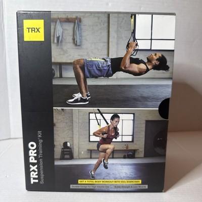 TRX PRO Suspension Training Kit 100+ Workout Total Body System New Sealed BNIB