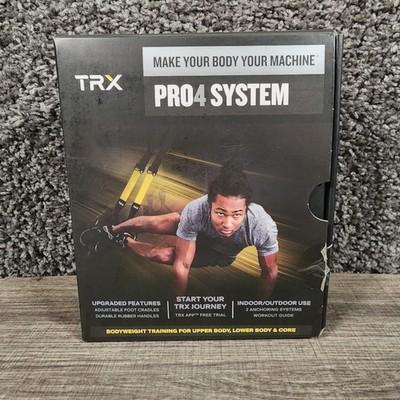TRX PRO4 System Suspension Trainer Kit Bodyweight Training Home Gym Workout