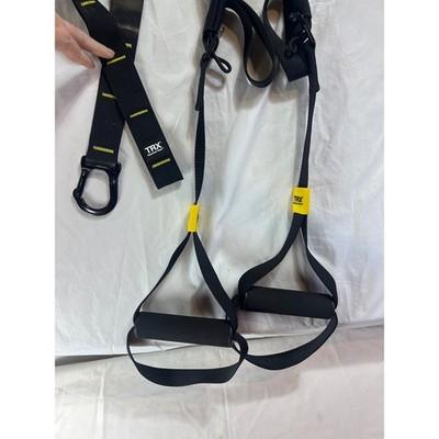 TRX Suspension Trainer Home Gym Resistance Straps Black Yellow Bodyweight Kit