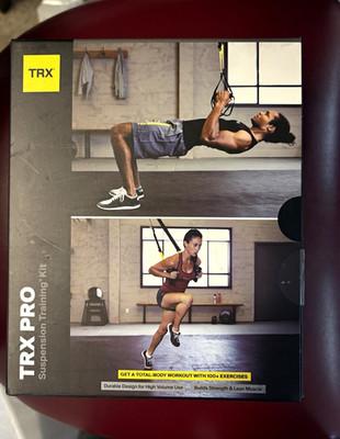 TRX TRX Pro Kit Suspension Trainer, Portable Nylon, Black/Yellow