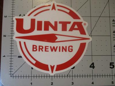 UINTA BREWING Dubhe Hop Nosh Baba Sticker Circle Logo decal craft beer brewery U